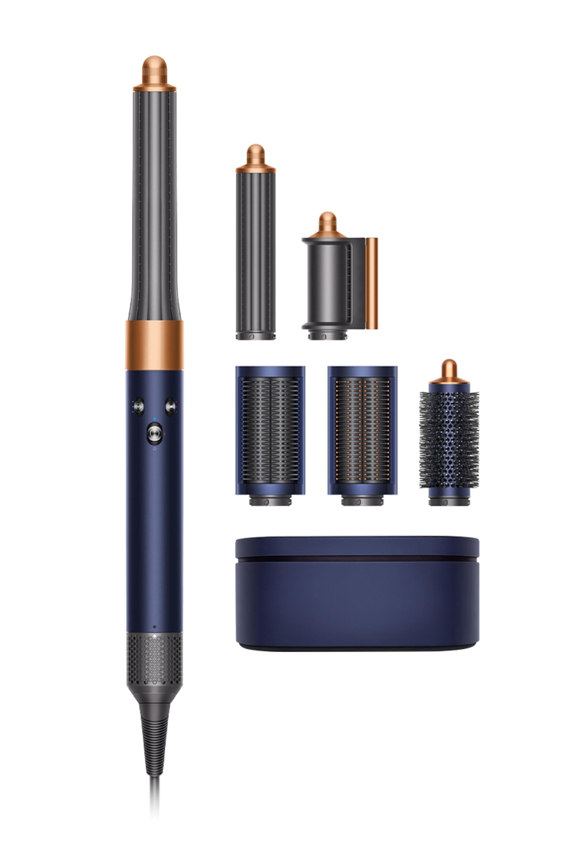 Dyson Airwrap™ multi-styler and dryer Complete Long Straight+Wavy (Prussian Blue/Rich Copper) Dyson Airwrap™ multi-styler and dryer Complete Long Straight+Wavy (Prussian Blue/Rich Copper)